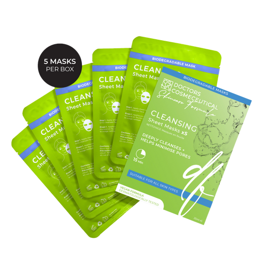 Cleansing Treatment Sheet Mask (Pack of 5)