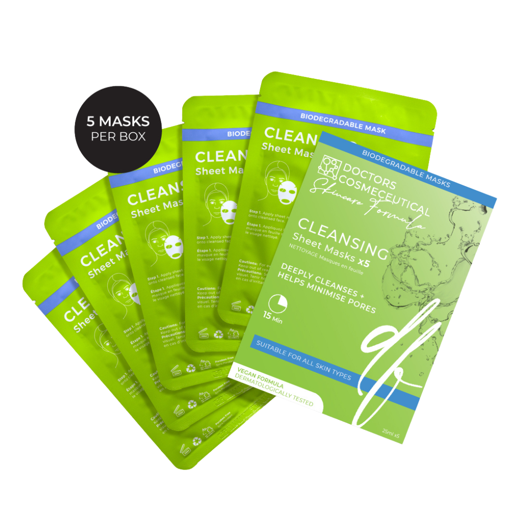 Cleansing Treatment Sheet Mask (Pack of 5)