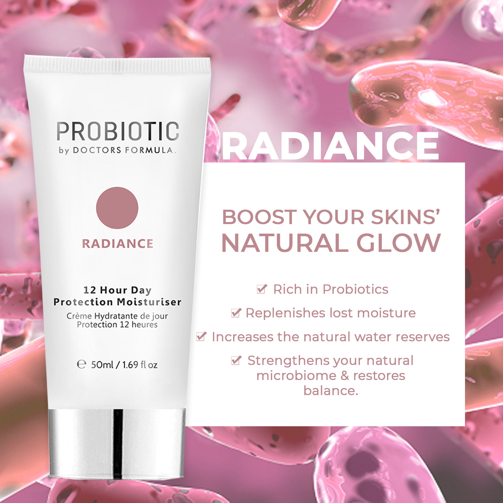 Doctors Formula - Probiotics - 12 Hour Day Protection Moisturiser 50ml