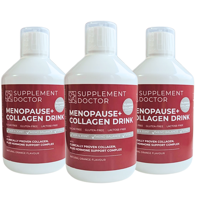 TRIPLE DEAL Menopause+ Collagen Drink 10,000mg 500ml