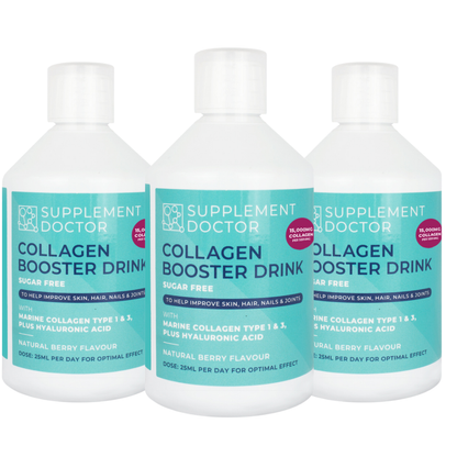 Triple Collagen Booster Drink 15,000mg - BERRY FLAVOUR