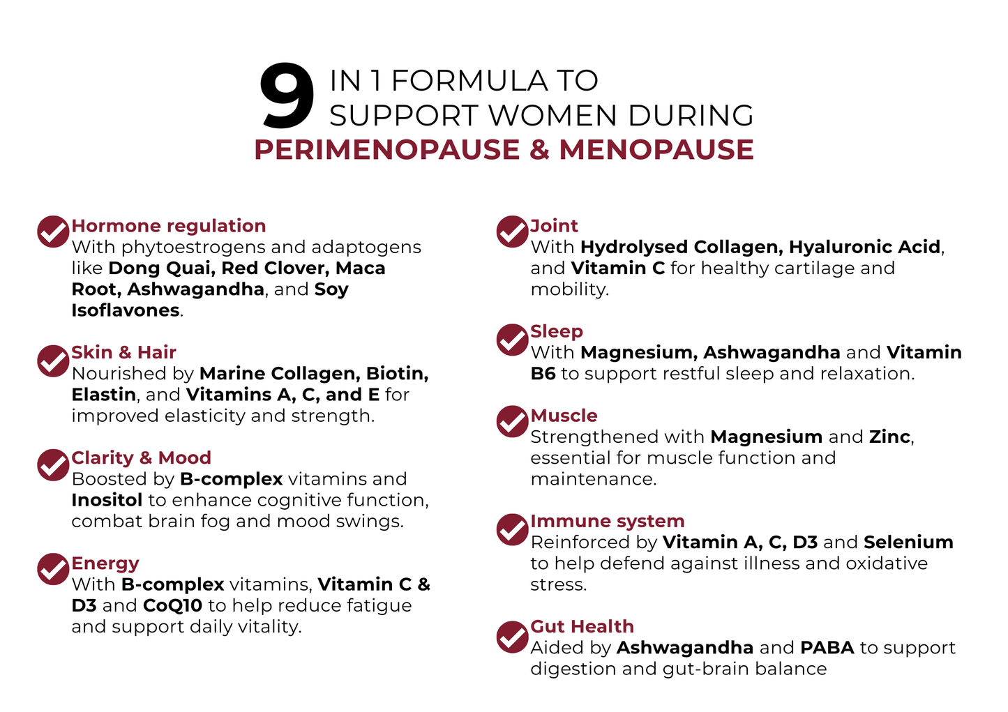 Menopause+ Collagen Drink 10,000mg 500ml