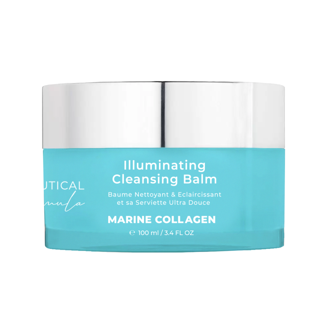 Marine Collagen Illuminating Cleansing Balm & Muslin Super Soft Cloth