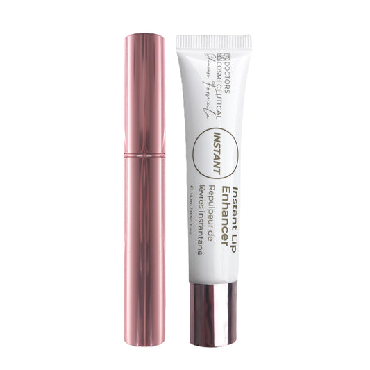 Instant Lip Enhancer & Eyelash Superfood Serum Duo