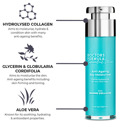 Marine Collagen Anti-ageing Day Moisturiser & Original Time Reverse Serum